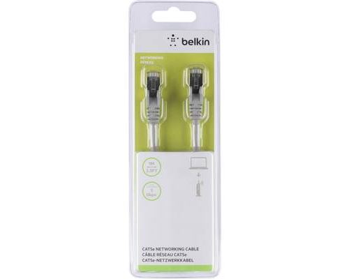 Belkin - Cordon de raccordement - RJ-45 (M) pour RJ-45 (M) - 1 m - CAT 5e - sans crochet