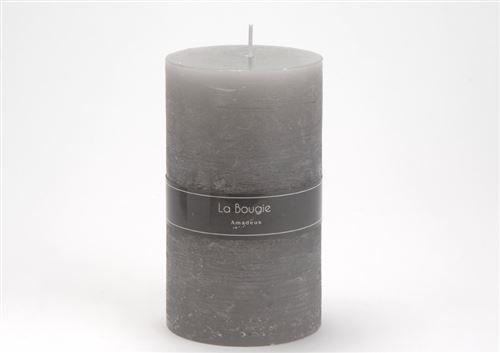 Non Communiqué Gris Bougie Maxi Cylindre (Lot De 6) - Amadeus - Cire