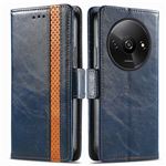 Étui XINNI Pour Xiaomi Redmi A3 - Portefeuille En PU Et TPU, Support, RFID, Bleu