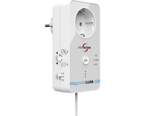 Non Communiqué Détecteur Deau Avec Transmission Dalarme En Wifi Protector 15021 Avec Capteur Externe Sur Secteur