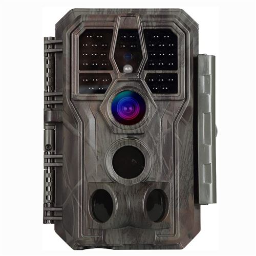 BLAZEVIDEO Caméra de Chasse 32MP Images 1296P en Vidéo Invisible Infrarouge Vision Nocturne IP66 Étanche Grand Angle de 120°