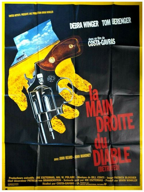 Acheter La Main Droite du Diable (Betrayed) - 1988 - Tom Berenger - 116x158cm - Affiche de cinéma originale pliée État correct - 28,99 € La Main Droite du Diable (Betrayed) - 1988 - Tom Berenger - 116x158cm - Affiche de cinéma originale pliée État correct - N/A reconditionné disponible sur Fnac