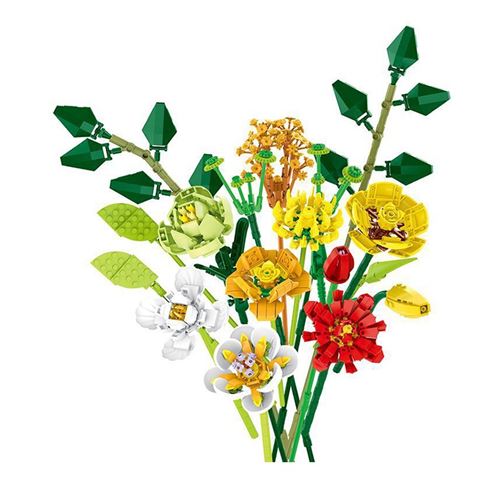 Blocs de construction Bouquet de fleurs MORK 034001 Plantes Éternelles 827 pièces