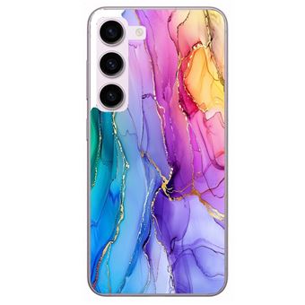 Coque Taperso pour Galaxy A55 5G avec motif marbre tie dye - 1