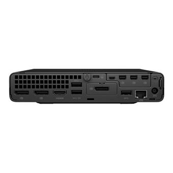 HP Elite 600 G9 - Mini Core i5 13500T / jusqu'à 4.6 GHz - RAM 16 Go - SSD 512 Go - NVMe - UHD Graphics 770 - Gigabit Ethernet, IEEE 802.11ax (Wi-Fi 6E), Bluetooth 5.3 - Win 11 Pro - moniteur : aucun - clavier : Suisse