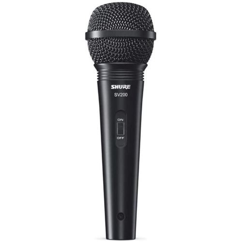 Microphone dynamique - SHURE - SV200 - Cardioïde - Faible