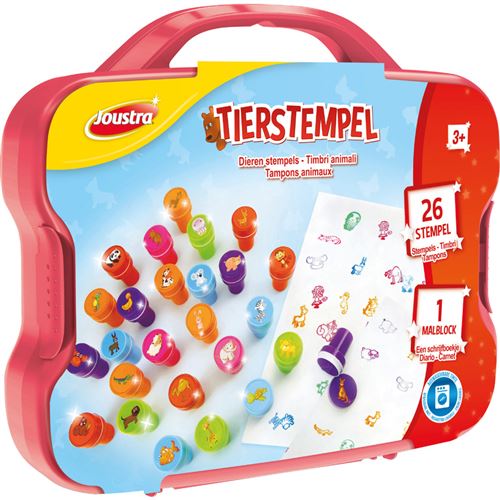 Joustra Kit de tampons à motif 'TAMPONS ANIMAUX'