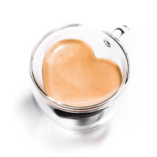 Non Communiqué Multi Mug À Double Paroi Coeur Grande Tasse En Verre Thermique