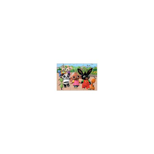Puzzle de 24 Pièces Thème Bing avec ses Amis de la Collèction Giant Floor Ravensburger Multicolore