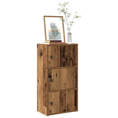 Vidaxl Bibliothèque Vieux Bois 40X24x77 Cm - Image 3