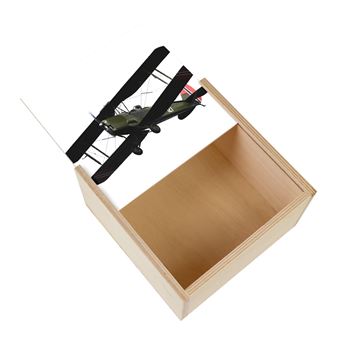 Coffret Solido France N°2 - Avion Démontable 1/43 - Métal Argenté - 1947-1952