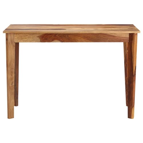 vidaXL Table console 110x35x76 cm Bois de Sesham solide