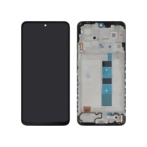 Ecran LCD Vitre tactile Noir Assemblés Sur Châssis Pour Xiaomi Redmi Note 12 4G