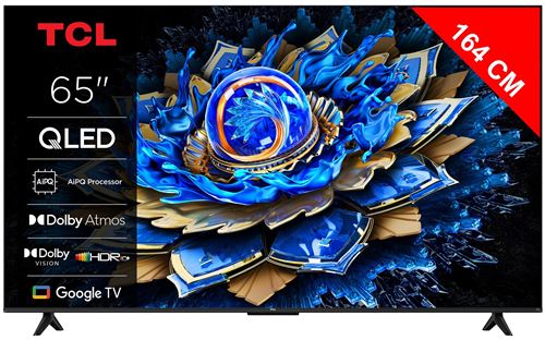 TCL T69C 65T69C Fernseher 165,1 cm (65") 4K Ultra HD Smart-TV WLAN Schwarz 350 cd/m²