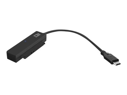 ACT - Contrôleur de stockage - USB-C adapter cable - 2.5 - SATA - USB 3.2 (Gen 1) - noir