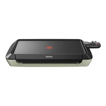 Tefal Cocoon CB660010 - Grille de plancha - 2 kWatt - vert grège