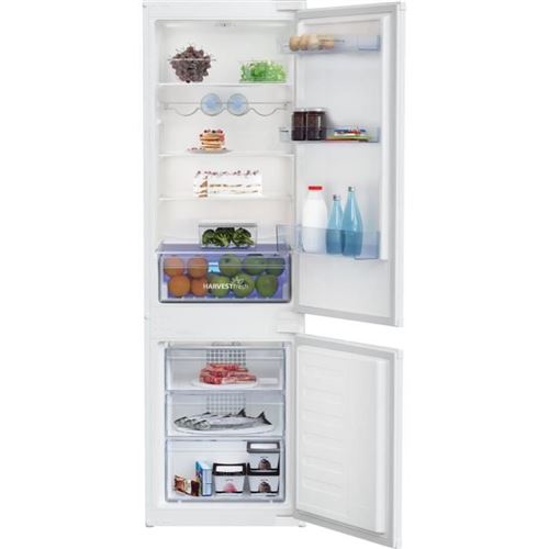 Réfrigérateur Combiné Intégrable Beko Bcha275K4Sn - 2 Portes - 262 L - Semi No Frost - Blanc