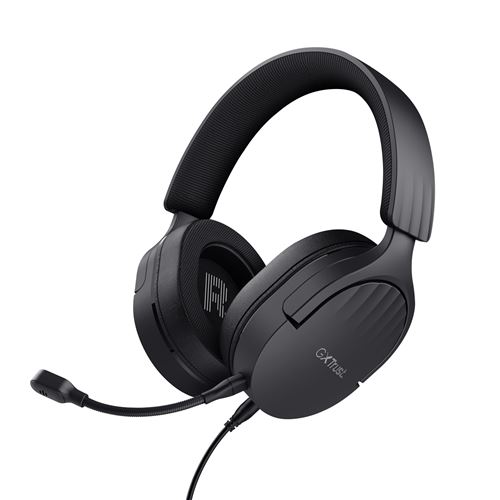 Trust GXT 489 FAYZO - Micro-casque - circum-aural - filaire - jack 3,5mm - noir