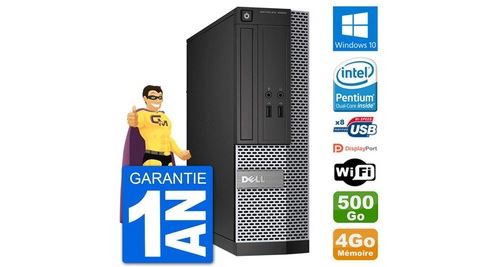 Pc dell optiplex 3020 sff g3220 ram 4go disque dur 500go windows 10 wifi