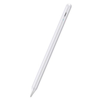 Stylet iPad Rechargeable Pointe Fine 2mm Rejet de Paume ESR Blanc