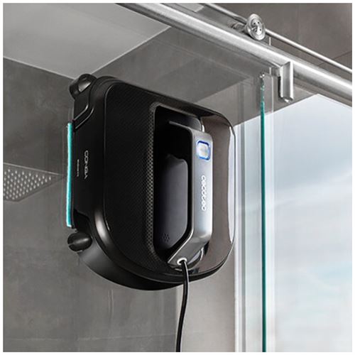 Robot nettoie-vitres Cecotec WinDroid 970 Noir, Télécommande, 5 modes, Système de sécurité intégré