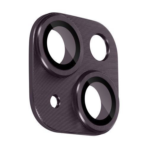Avizar Film Caméra pour iPhone 14 et 14 Plus Verre Trempé + Alliage d'Aluminium [device_name] Violet