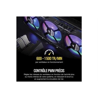 Corsair LL120 Dual Light Loop RGB 120mm - Ventilateur boîtier