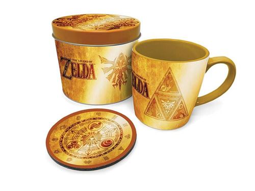 Coffret En Metal - Zelda - Triforce