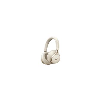 Casque Soundcore by Anker Space One Bluetooth Reducteur de bruit actif Jack 3,5mm Crème - 1