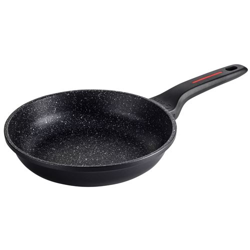 Poêle à Frire Induction 18cm Fonte d'Aluminium Antiadhésif Écologique sans PFOA FAGOR Alutherm  Noir