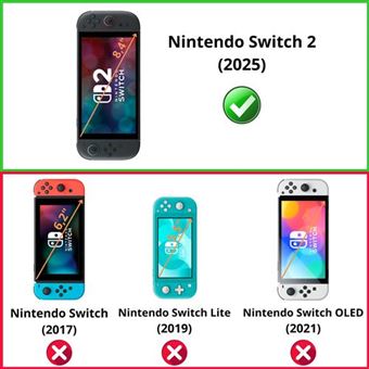 Protection écran Switch 2 – Verre Trempé ONLAN – Anti-rayures Et Facile à Poser