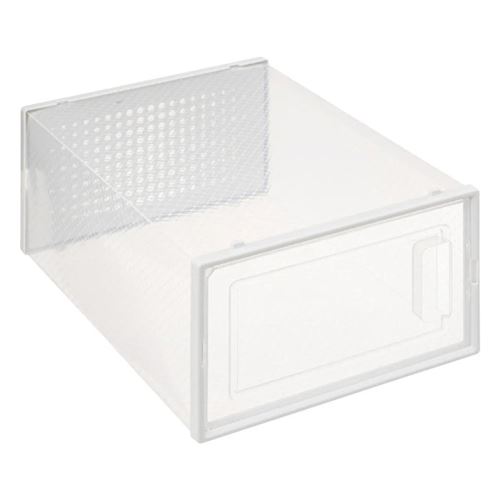 Non Communiqué Transparent Five Simply Smart - Boîte Range-Chaussures "Stak" 35Cm