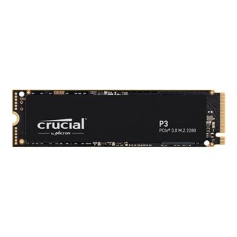 Crucial P3 - SSD - 4 To - interne - M.2 2280 - PCIe 3.0 (NVMe)