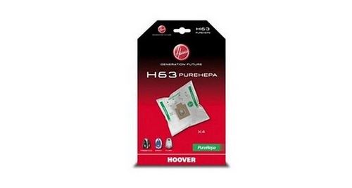 Non Communiqué H63 Boite De 4 Sacs Pure Hepa Aspirateur 35600536, 09200245 Hoover