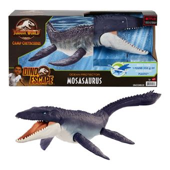 Figurine Jurassic World Dinosaure Mosasaurus Protecteur Océans
