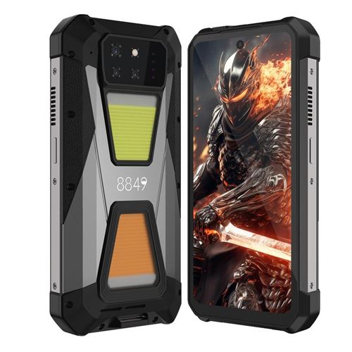 Smartphone 5G Robuste Avec Projecteur Vision Nocturne 12GB+256GB Android 14 YONIS