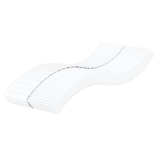 vidaXL Matelas en mousse blanc 100x210 cm dureté H2 H3