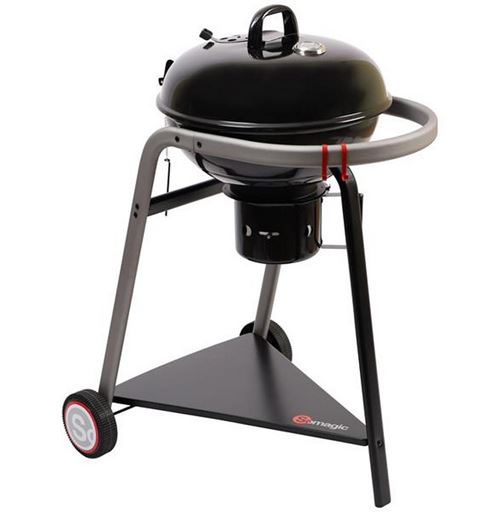 Non Communiqué Somagic El Paso - Barbecue Gril - Charbon - Thermomètre Intégré