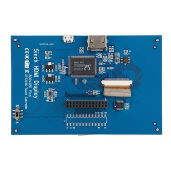 Interface HDMI LCD à écran tactile résistif 800x480 5 pouces pour Raspberry  Pi