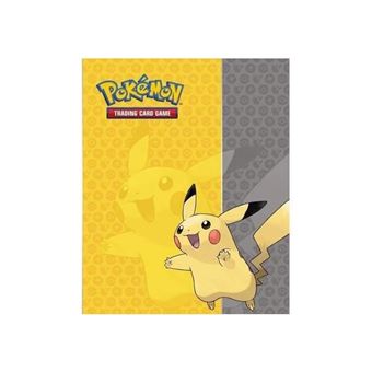 Cahier Range-Cartes Pokémon Pikachu 80 cartes