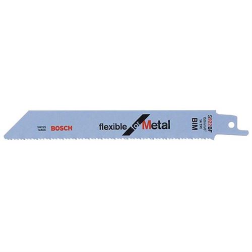 Lame De Scie-Sabre S 922 Bf, Flexible For Metal, Lot De 25 Bosch Accessories 2608657550 25 PC(S)