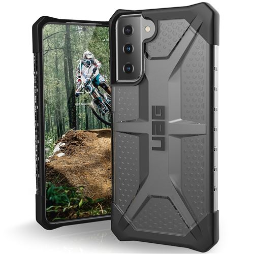UAG Rugged Case for Samsung Galaxy S21 5G [6.2-inch] - Plasma Ash - Achterzijde behuizing voor mobiele telefoon - asgrijs - voor Samsung Galaxy S21 5G