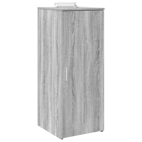 Armoire de rangement sonoma gris 40x45x103,5 cm bois ingénierie