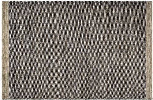 Fabhabitat - Tapis intérieur extérieur Kingscote noir et beige 270 x 180 cm