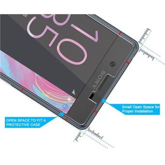 Pack De 2 Protections écran Verre Trempé Pour Sony Xperia XA Ultra Dual - Brillant, Anti-choc