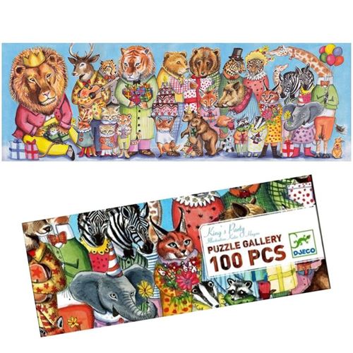 Puzzle Djeco 100 Pièces King's Party
