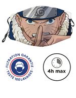 Masque de protection lavable CATÉGORIE 1 - UNS1 Naruto - Naruto Face - All-Over - Adultes