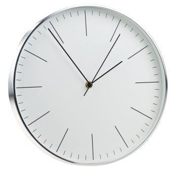 Horloge murale design Ø 31 cm à mécanisme silencieux Sweep - 1