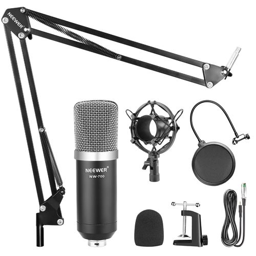 HONArm de microphone NW-7000 NEEpacks, bras de micro de détermination  extensible à 3 sections avec adaptateur à vis 3/8 et 3/8 à 5/8 -  AliExpress