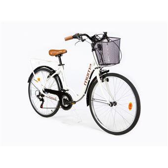 Moma Bikes Velo De Ville City Classic 26 Blanc Aluminium Shimano 18v Taille Unique Velos Achat Prix Fnac